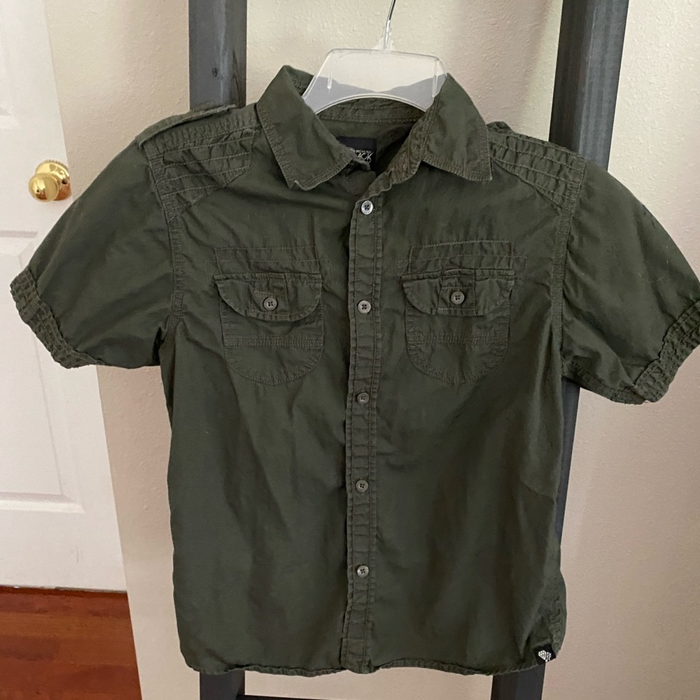 Boys button up shirt